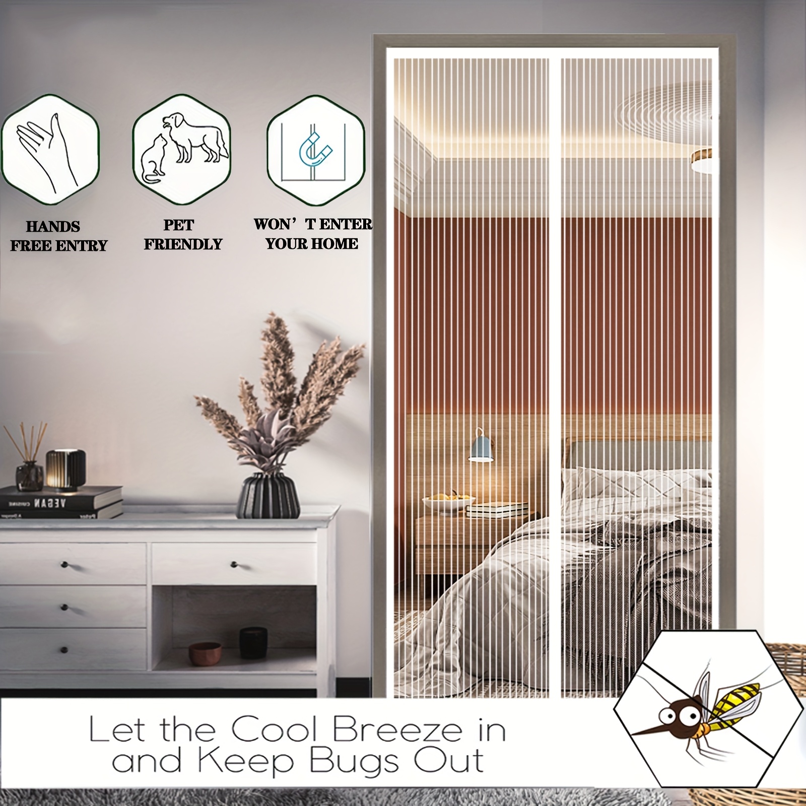 Auto-Close Magnetic Mosquito D - Privacy Screen Protector recensie en prijs