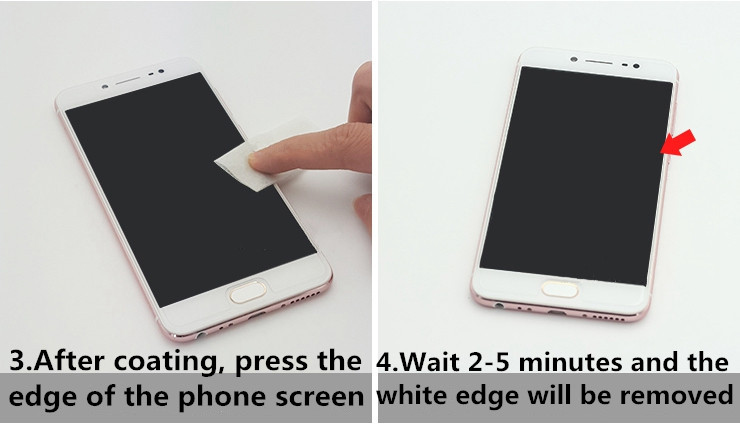 Tempered Glass White Edge Elim - Oleophobic Coating Spray recensie en prijs