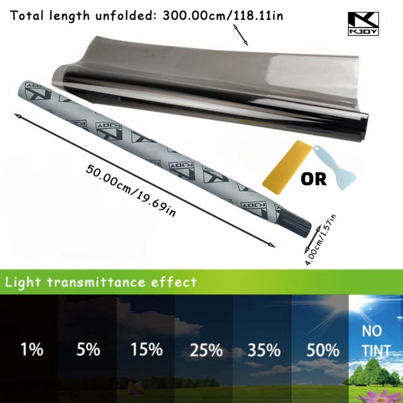 3Mx50CM VLT Black Car Window F - Glass Protector Auto recensie en prijs