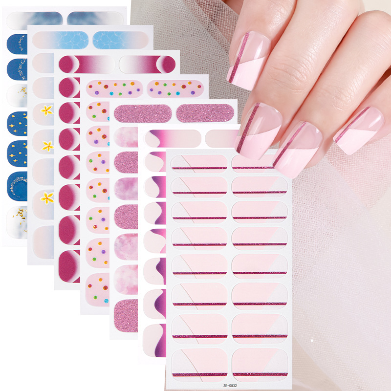 16Tips Marble Gradient Starry  - Full Cover Adhesive recensie en prijs