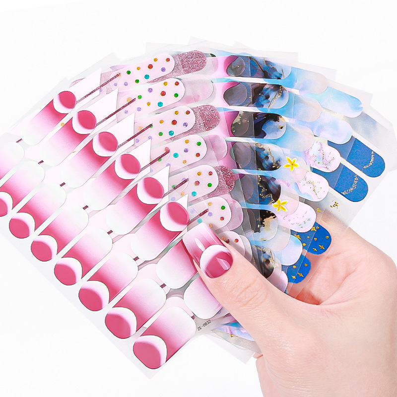 16Tips Marble Gradient Starry  - Full Cover Adhesive recensie en prijs