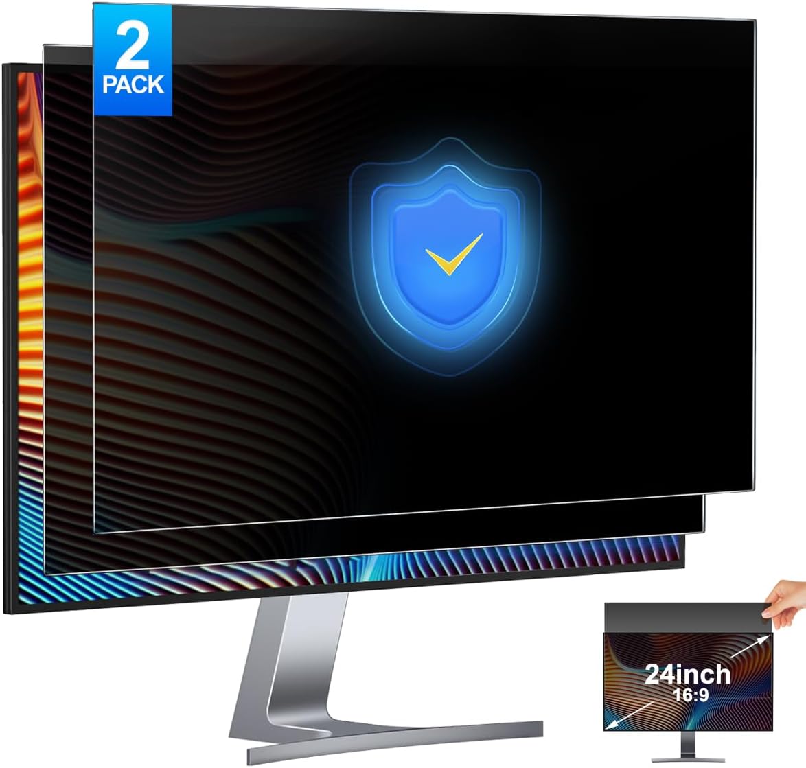 2 Pack 24 Inch Computer Privac - Privacy Filter 2Pack recensie en prijs