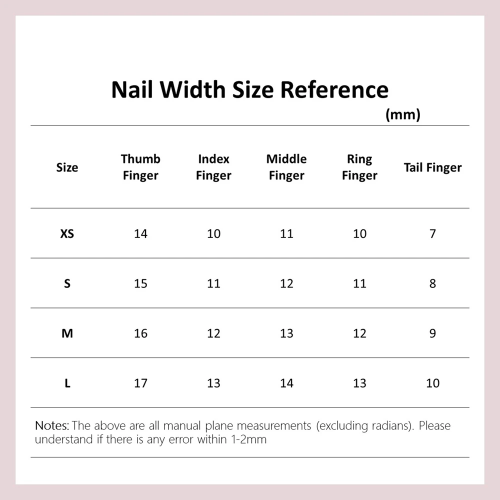 Handmade Long Press on Nails N - Full Cover Adhesive recensie en prijs