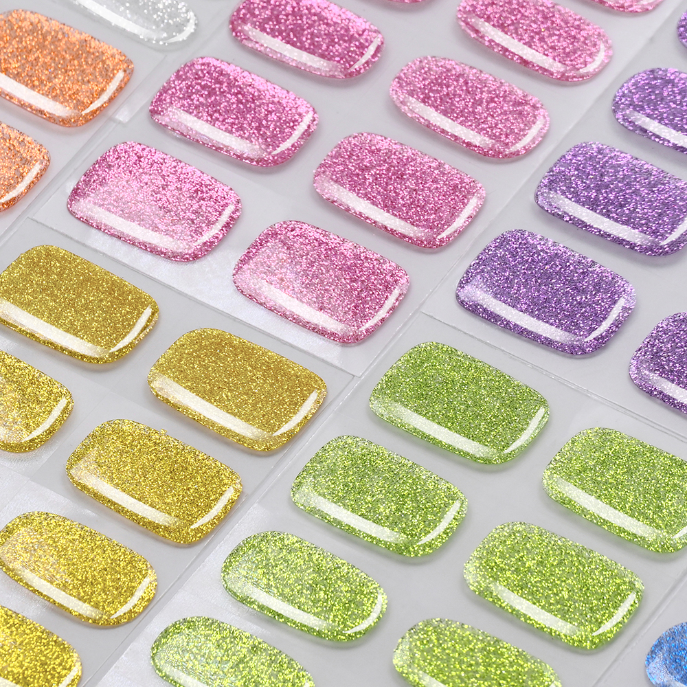 16Tips Colorful Glitter Semi C - Full Cover Adhesive recensie en prijs
