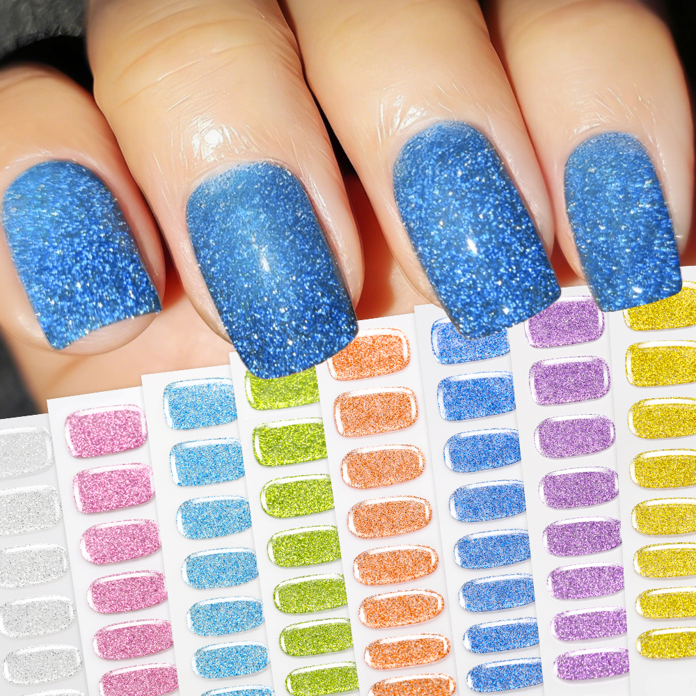 16Tips Colorful Glitter Semi C - Full Cover Adhesive recensie en prijs