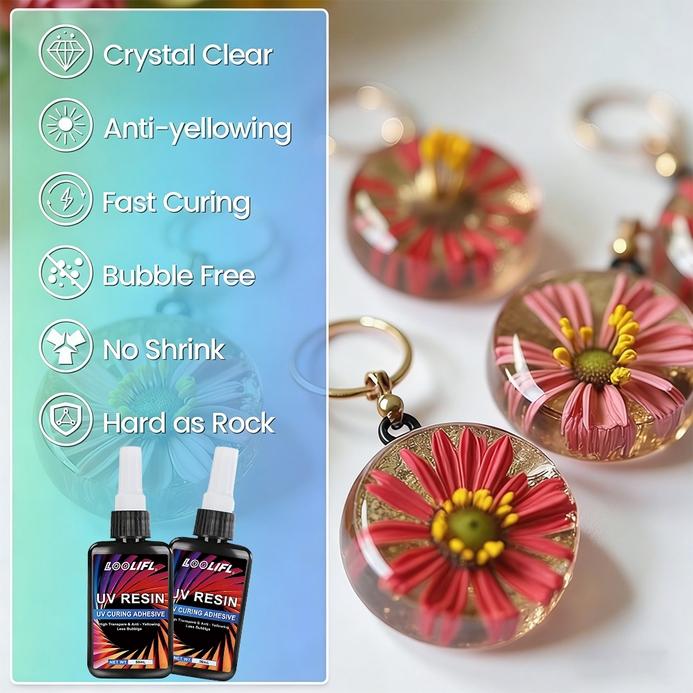 LOOLIFL UV Resin Kit With Mini - Liquid Uv Glue Kit recensie en prijs