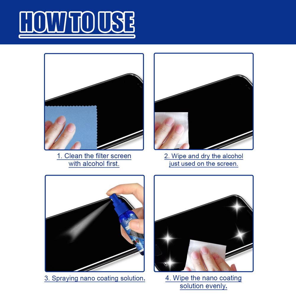 Phone Screen Coating Kit, Oleo - Oleophobic Coating Spray recensie en prijs