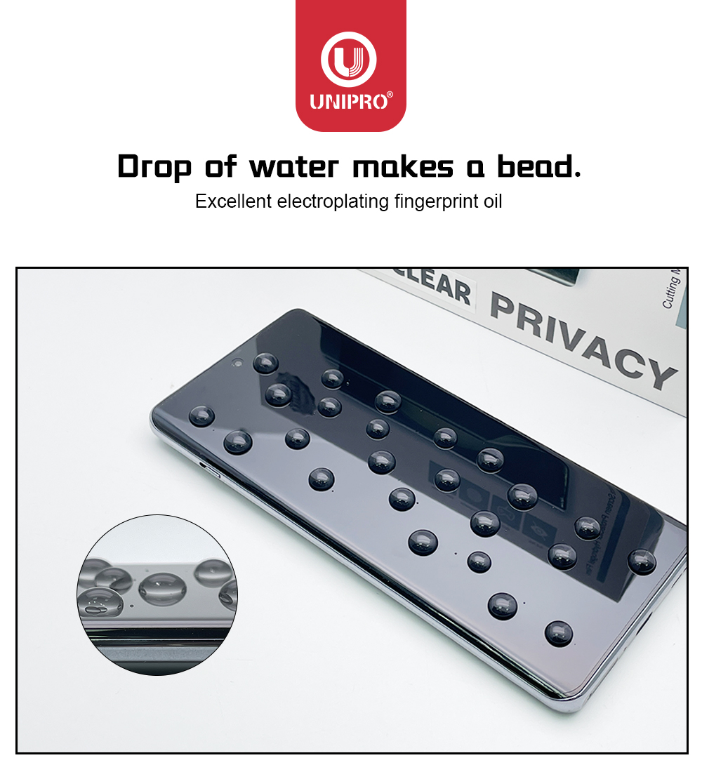 UNIPRO 25 50Pcs Anti Peep Film - Screen Protector Cutter recensie en prijs