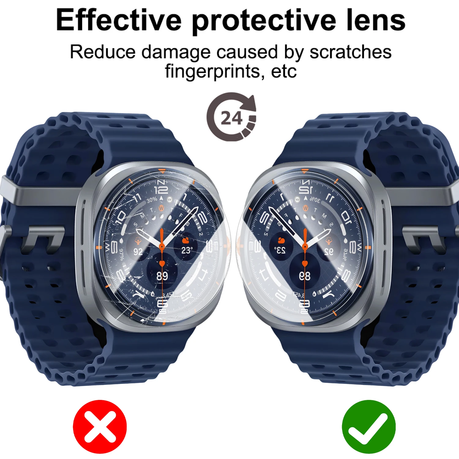 For Samsung Galaxy Watch Ultra - Glass Protector Auto recensie en prijs