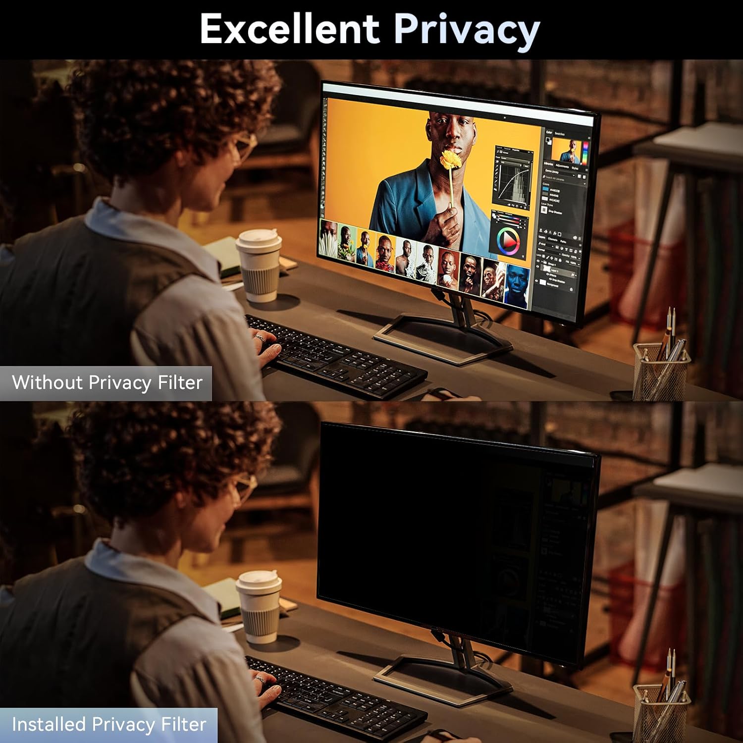 [2 Pack]32 Inch Computer Priva - Privacy Filter 2Pack recensie en prijs