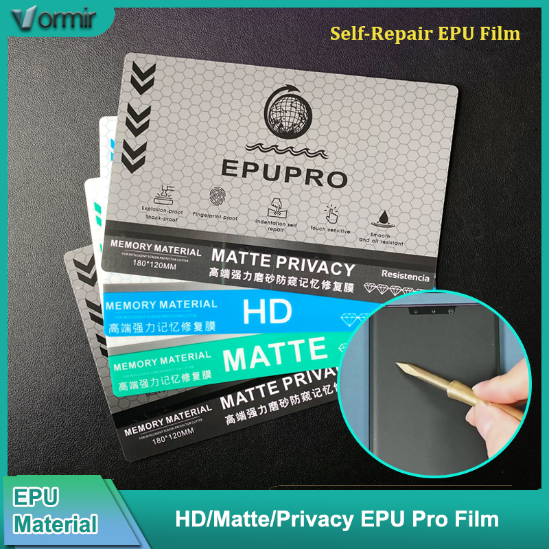 Vormir 50pcs Matte Privacy EPU - Screen Protector Cutter recensie en prijs