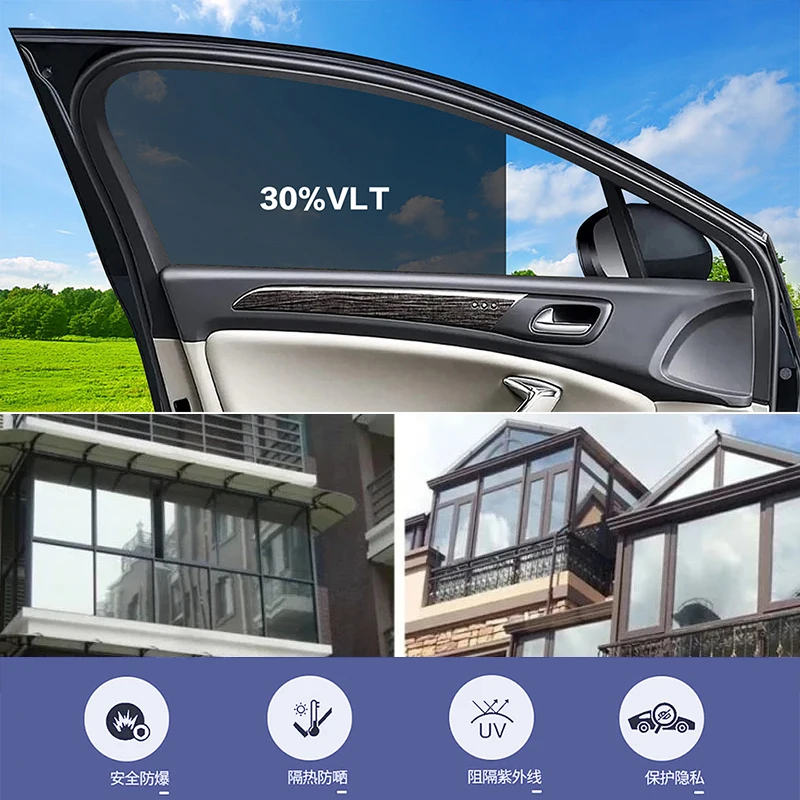 50cmx3m Car Window Privacy Tin - Glass Protector Auto recensie en prijs