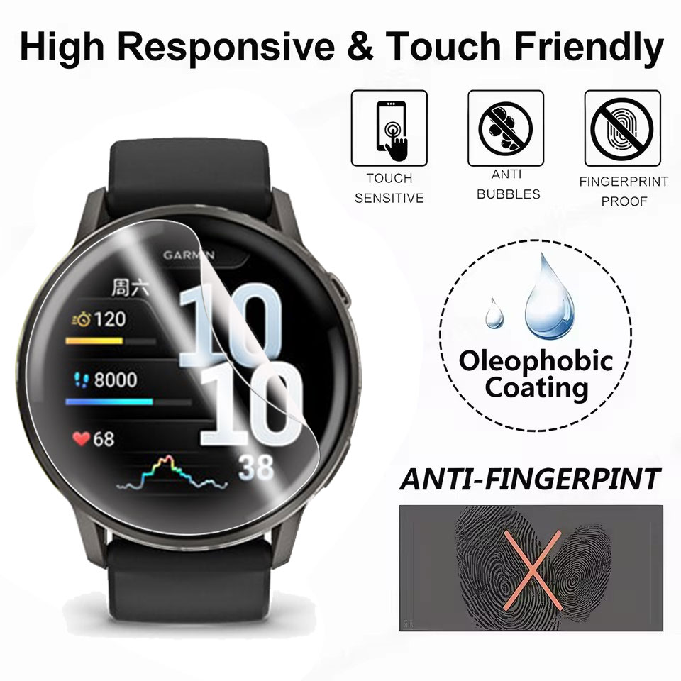Soft Hydrogel Film For Garmin  - Hydrogel Screen Protector recensie en prijs
