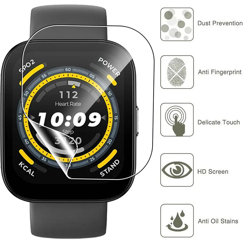 3PCS Clear HD Film Screen Prot - Smartwatch Screen Film recensie en prijs