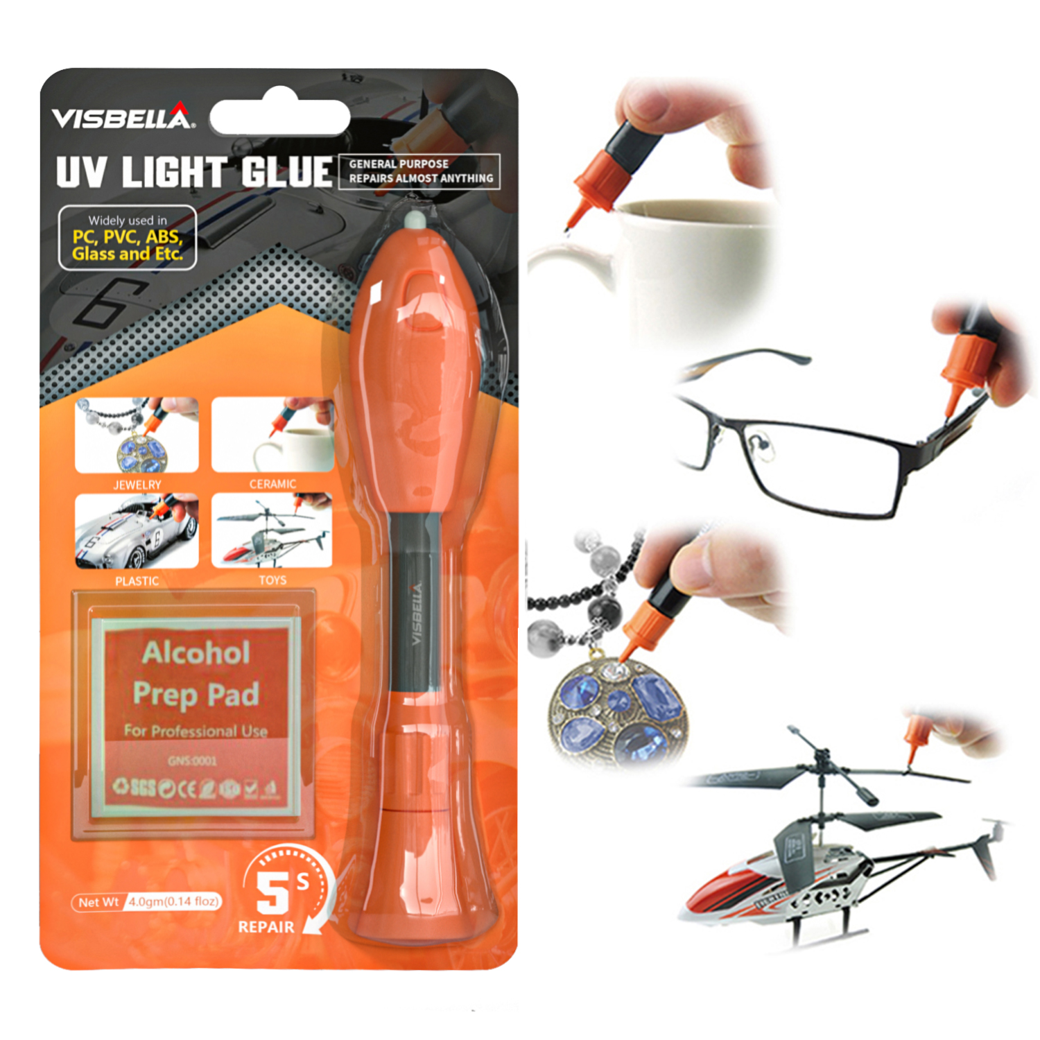 Fix Liquid Glue Metal Plastic  - Liquid Uv Glue Kit recensie en prijs