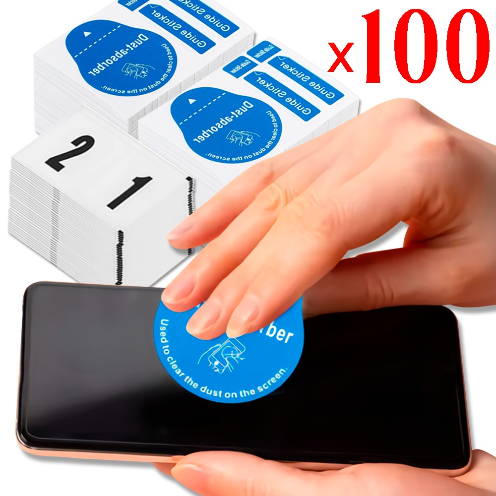 100/1Pcs Dust Removal Mobil Ph - Dust Removal Sticker recensie en prijs