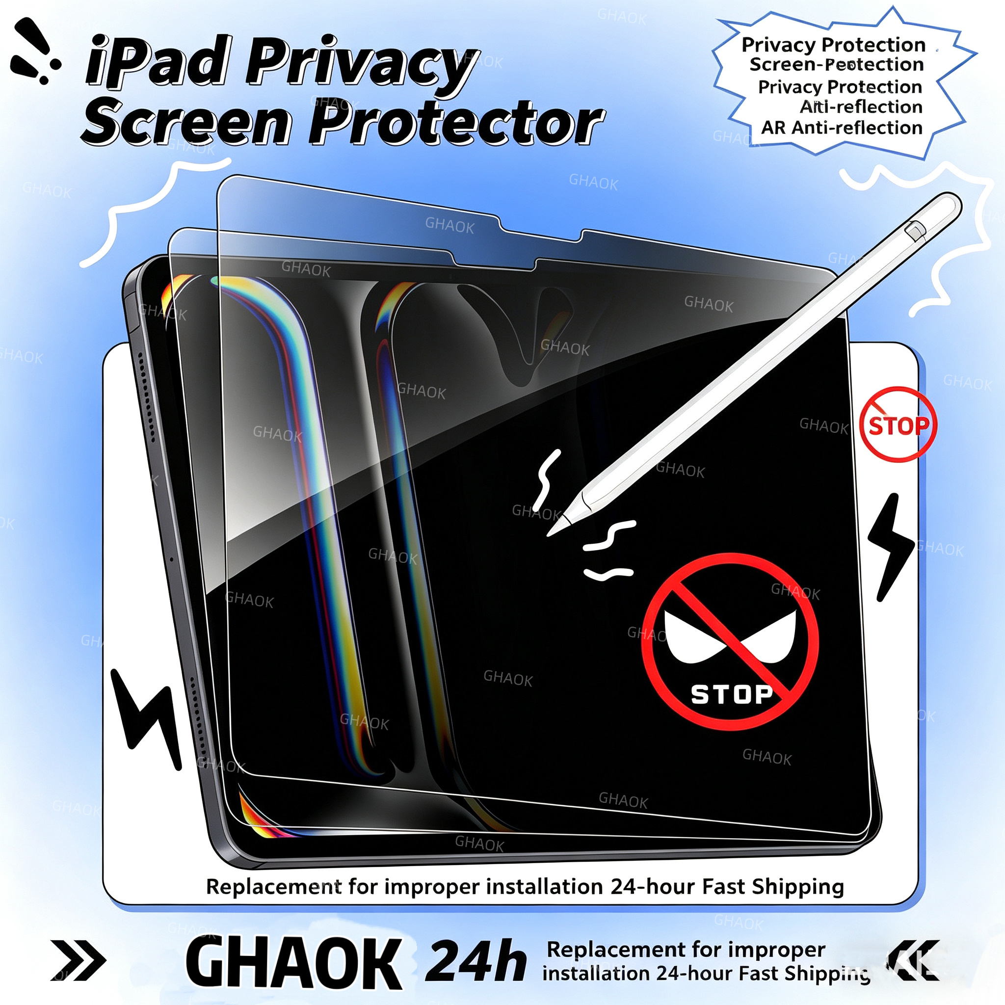 2 Way Privacy Anti-Spy Screen  - Anti Blue Light Film recensie en prijs