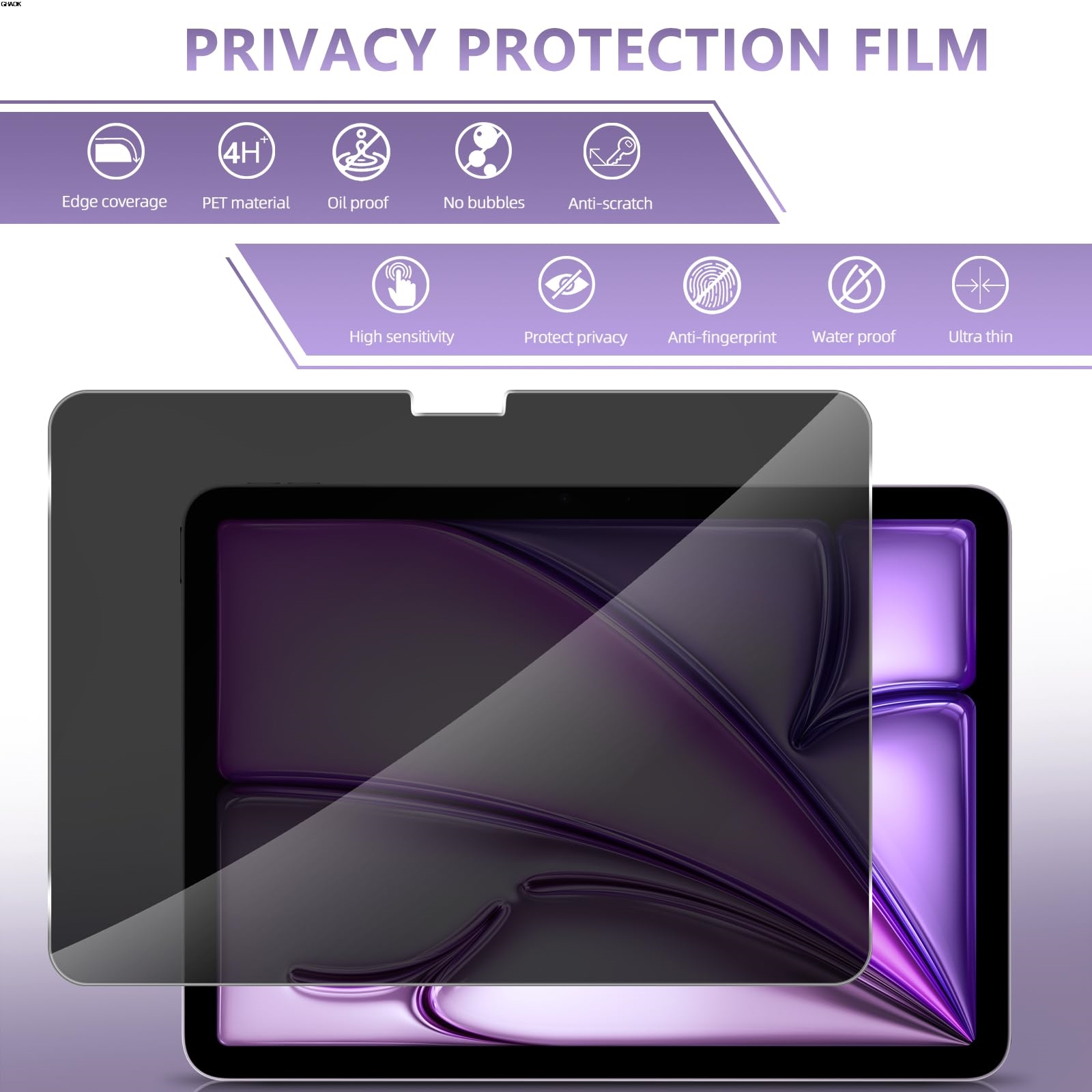 2 Way Privacy Anti-Spy Screen  - Anti Blue Light Film recensie en prijs