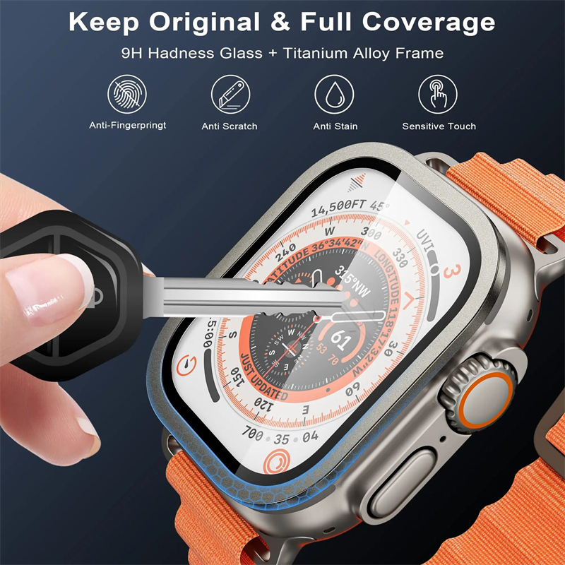Tempered Glass for Apple Watch - Privacy Screen Protector recensie en prijs