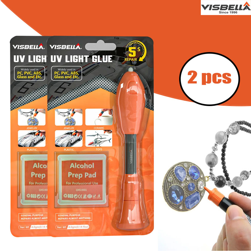 Visbella 2 PCS UV Light Glue P - Liquid Uv Glue Kit recensie en prijs