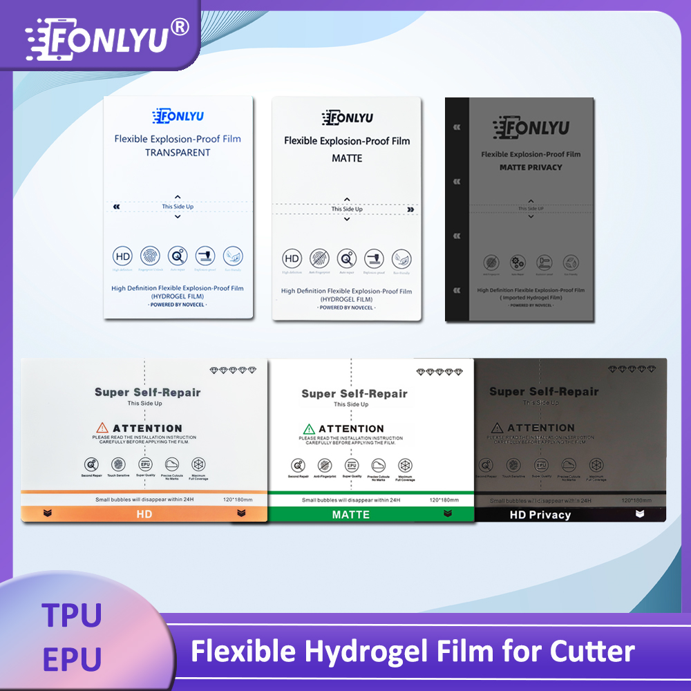 FONLYU 50pc Universal HD Matte - Screen Protector Cutter recensie en prijs