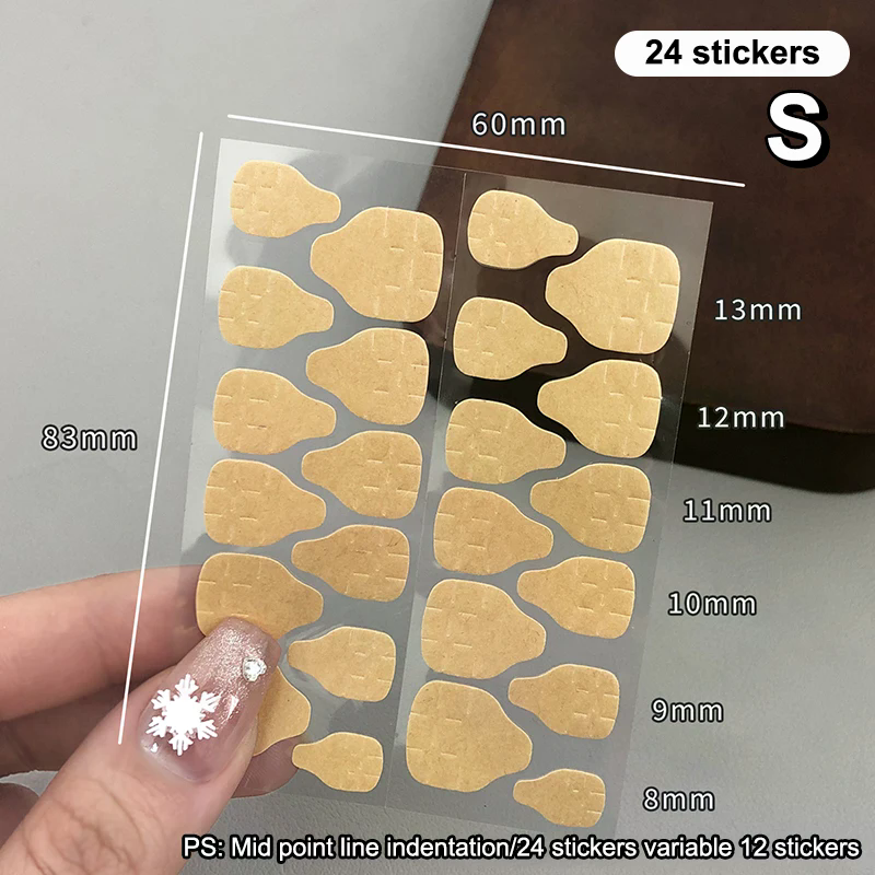 240pcs/10 Sheets Kraft Paper D - Full Cover Adhesive recensie en prijs