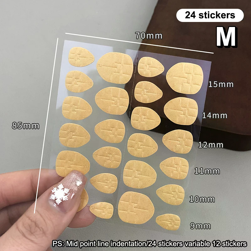 240pcs/10 Sheets Kraft Paper D - Full Cover Adhesive recensie en prijs