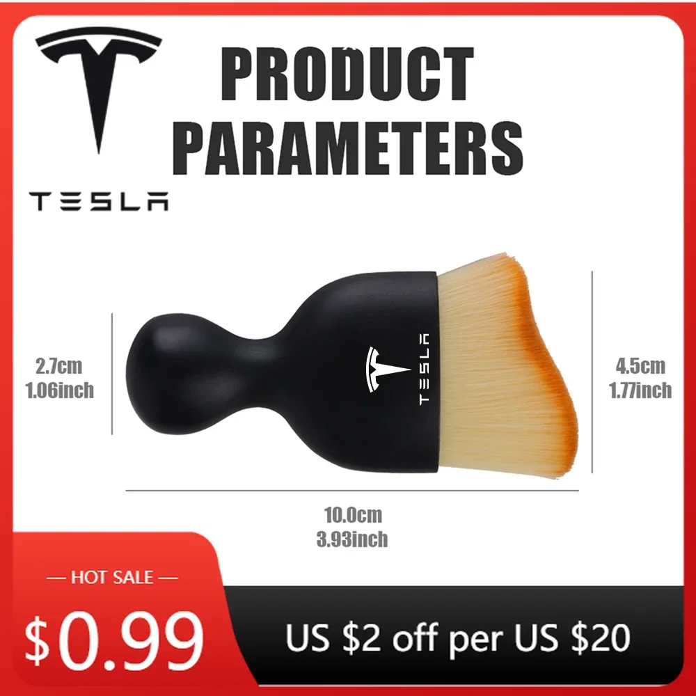 Car Sticker Tesla Car Interior - Dust Removal Sticker recensie en prijs
