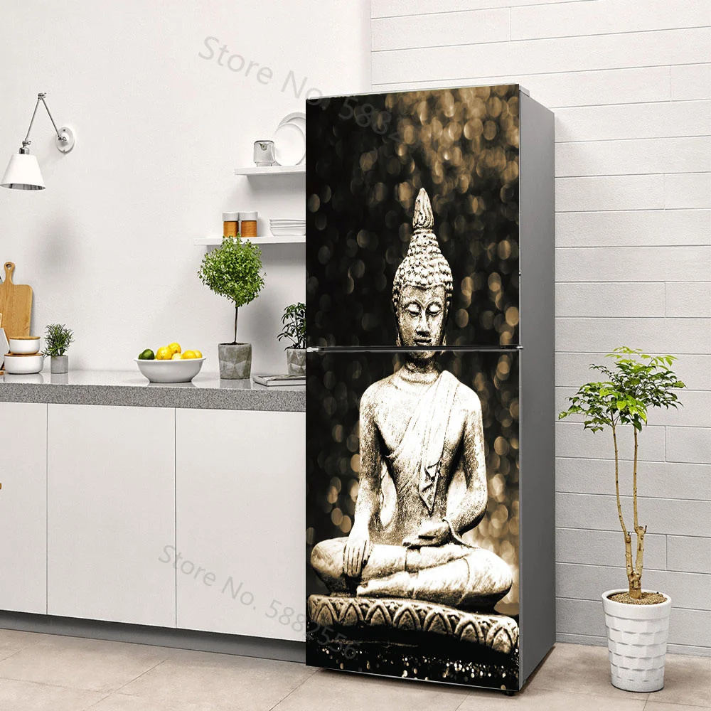Buddha Art Vinyl Fridge Sticke - Full Cover Adhesive recensie en prijs