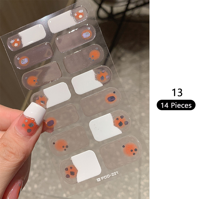 Baking-free Pink Nail Stickers - Full Cover Adhesive recensie en prijs