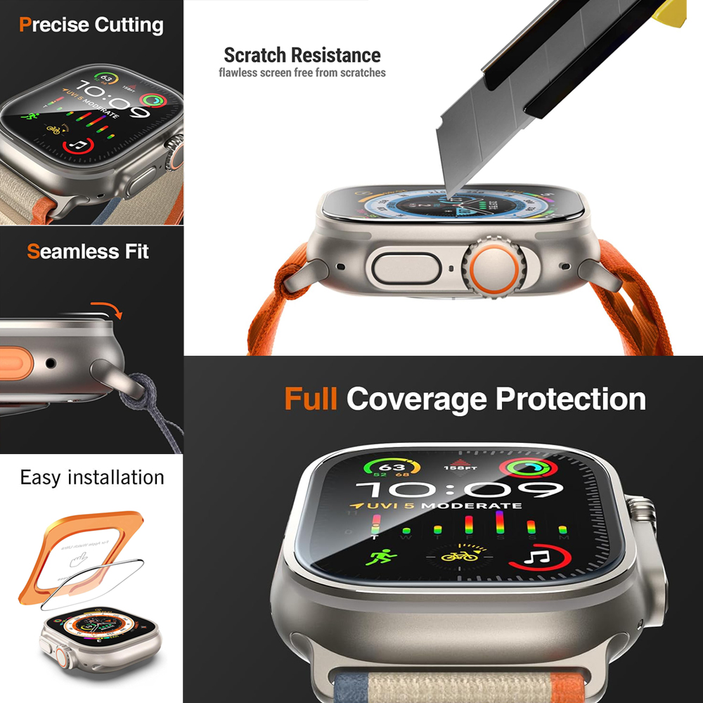 Tempered Glass For Apple Watch - Screen Alignment Tool recensie en prijs