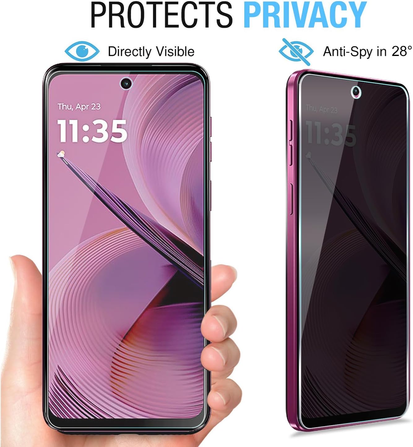 [2 Pack] For Moto G 5G 2025 Pr - Privacy Filter 2Pack recensie en prijs