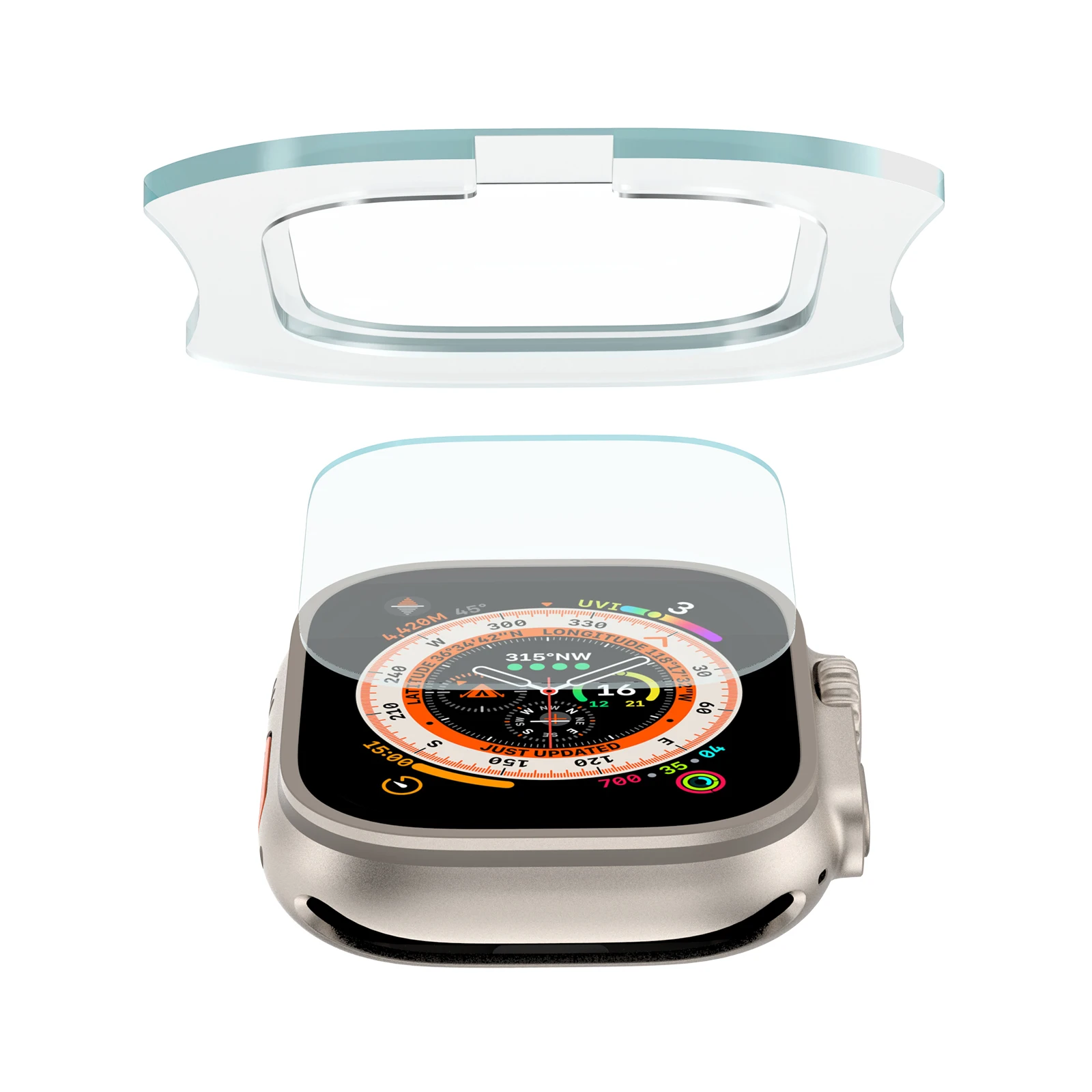 Tempered Glass for Apple Watch - Screen Alignment Tool recensie en prijs