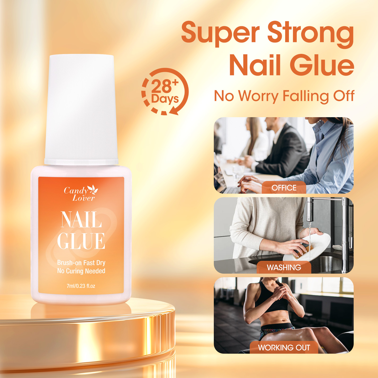 Super Strong Nail Glue Remover - Liquid Uv Glue Kit recensie en prijs