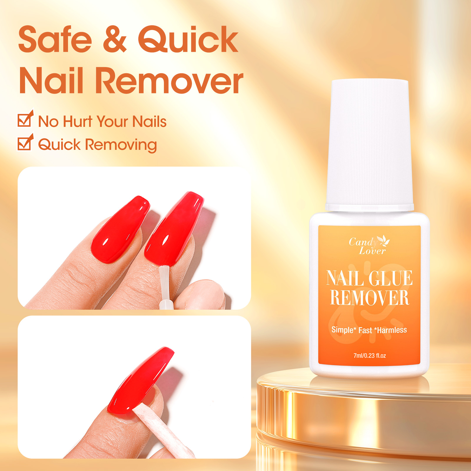 Super Strong Nail Glue Remover - Liquid Uv Glue Kit recensie en prijs