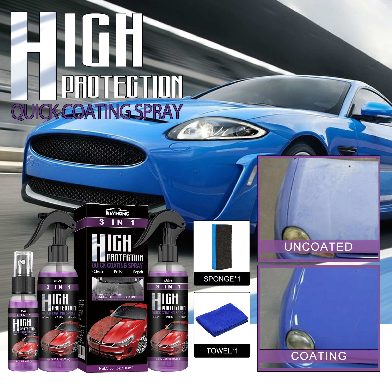 Car Ceramic Nano Coating Liqui - Nano Liquid Coating recensie en prijs
