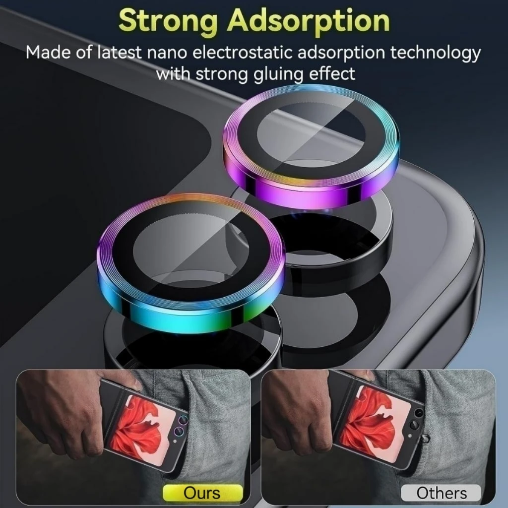 Metal Camera Lens Protector Fo - Tempered Glass Screen 9H recensie en prijs