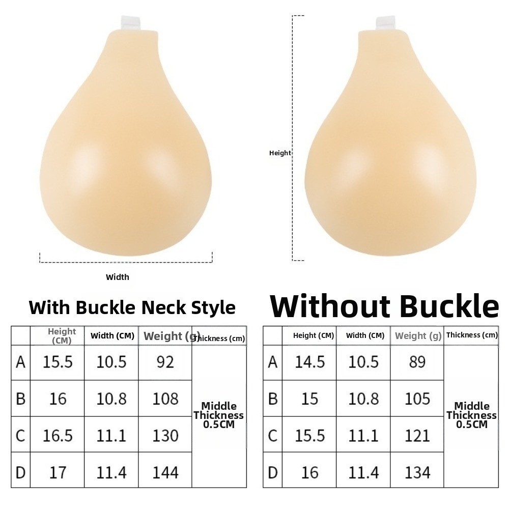 Seamless Silicone Nipple Cover - Full Cover Adhesive recensie en prijs