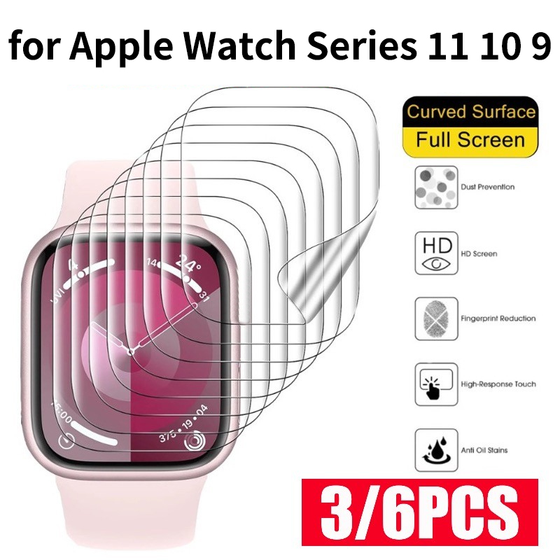 6pcs Screen Protector Film for - Smartwatch Screen Film recensie en prijs